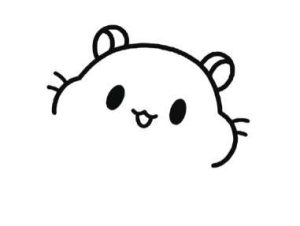 小仓鼠简笔画