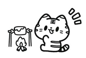 小老虎简笔画