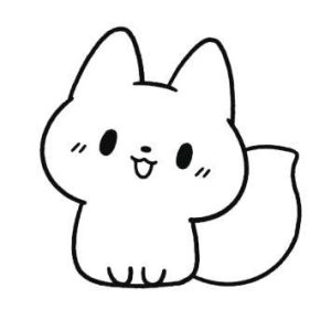 小狐狸简笔画