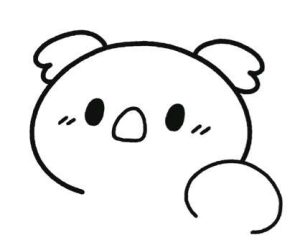 考拉简笔画