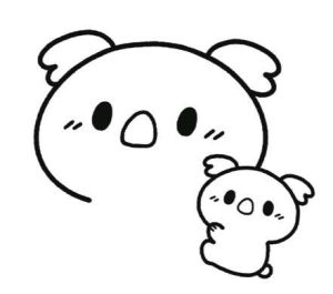 考拉简笔画