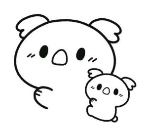 考拉简笔画