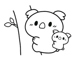 考拉简笔画
