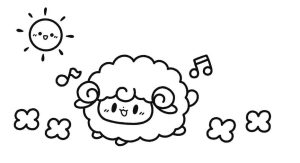 小羊简笔画