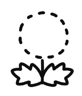 蒲公英简笔画
