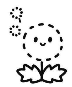 蒲公英简笔画