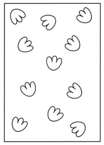 花花壁纸简笔画