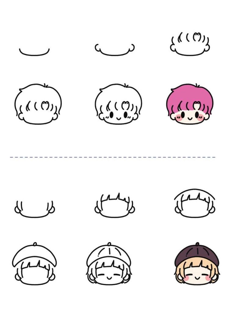 男孩简笔画