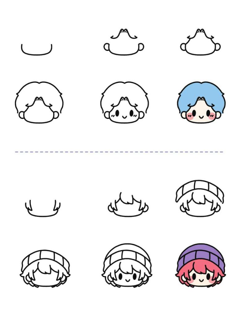 男孩简笔画