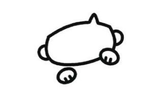 女孩简笔画