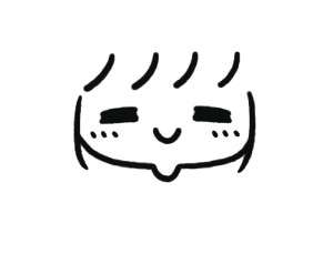小女孩简笔画