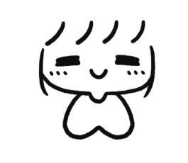 小女孩简笔画