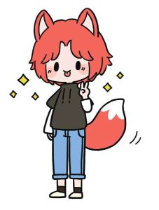 狐狸男孩简笔画