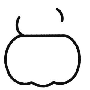 万圣节简笔画