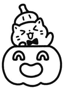 万圣节简笔画