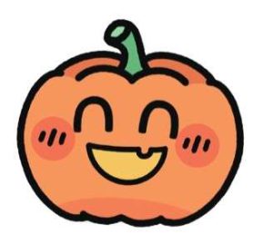 万圣节元素简笔画