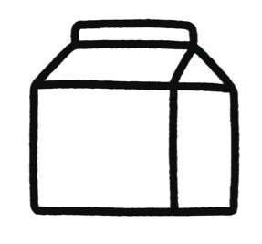 牛奶简笔画