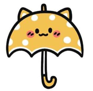 雨伞简笔画