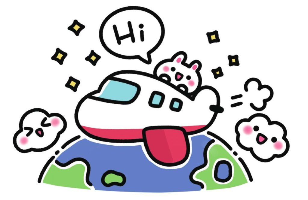兔兔坐飞机简笔画