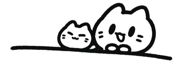 坐帆船的小猫简笔画