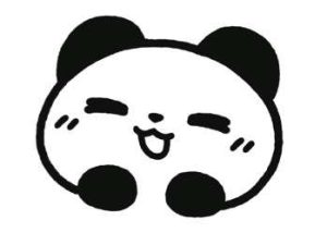 熊猫简笔画