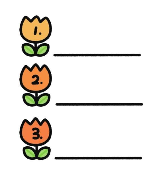 数字边框简笔画