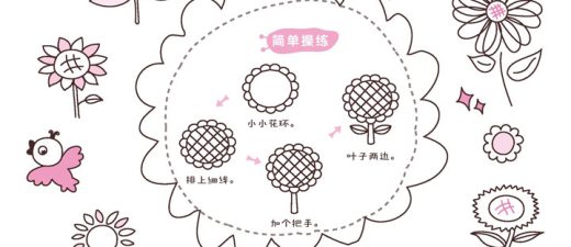 向日葵简笔画