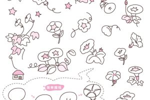 牵牛花简笔画