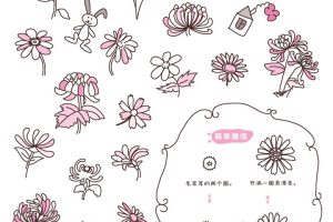 菊花简笔画