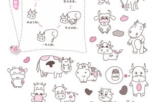 小牛简笔画