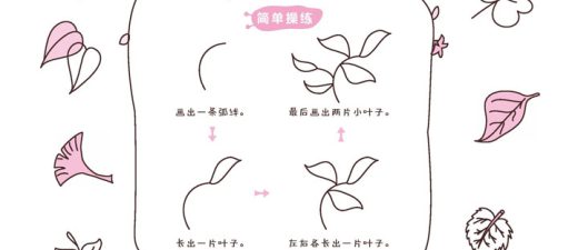树叶简笔画