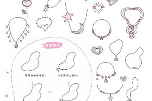 项链简笔画