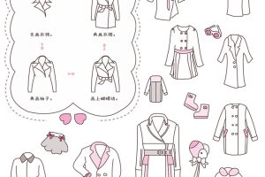 风衣简笔画