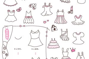 连衣裙简笔画