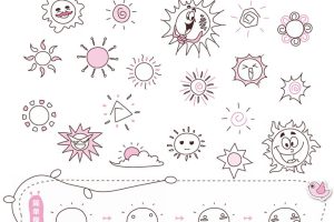 太阳简笔画