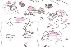 河流简笔画