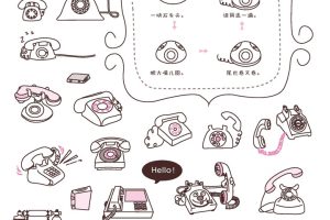 电话简笔画