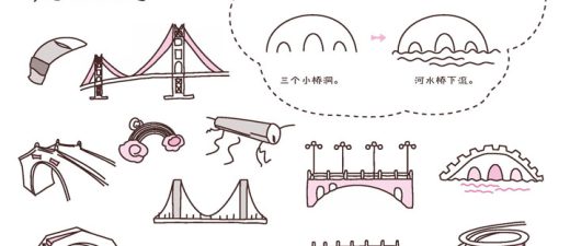 大桥简笔画
