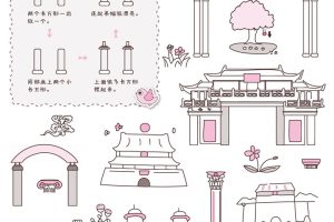门楼简笔画