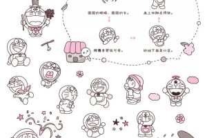 机器猫简笔画