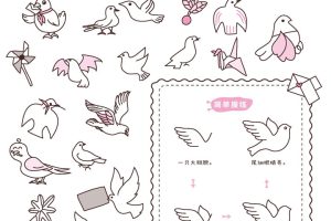 鸽子简笔画