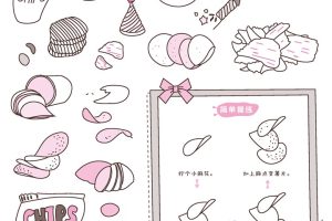 薯片简笔画