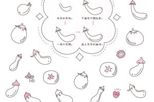 茄子简笔画