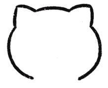 橘猫简笔画