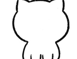 橘猫简笔画