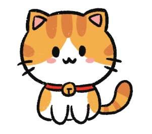 橘猫简笔画