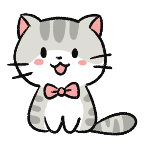 短毛猫简笔画