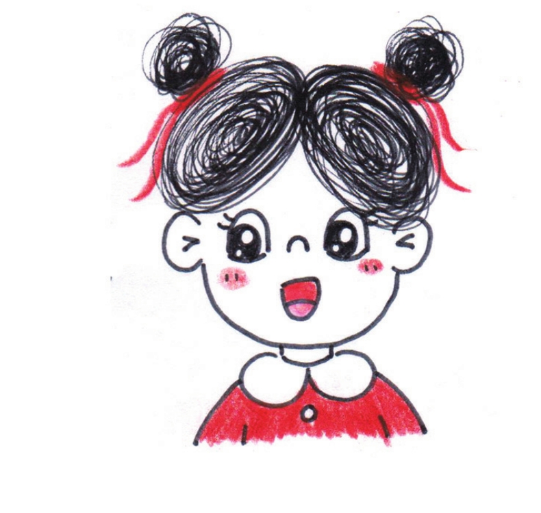 小姐姐简笔画