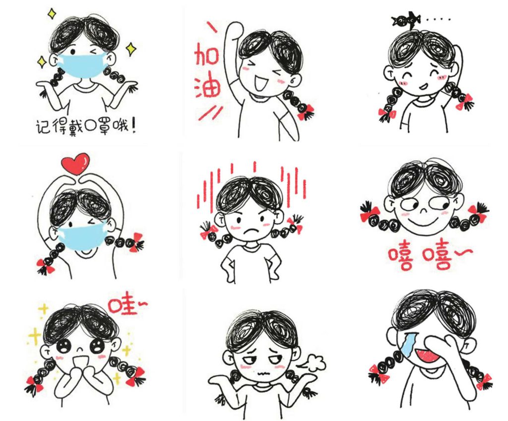 人物表情简笔画
