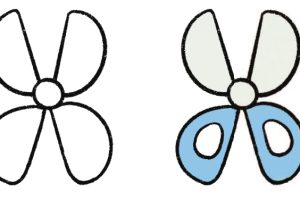 剪刀简笔画